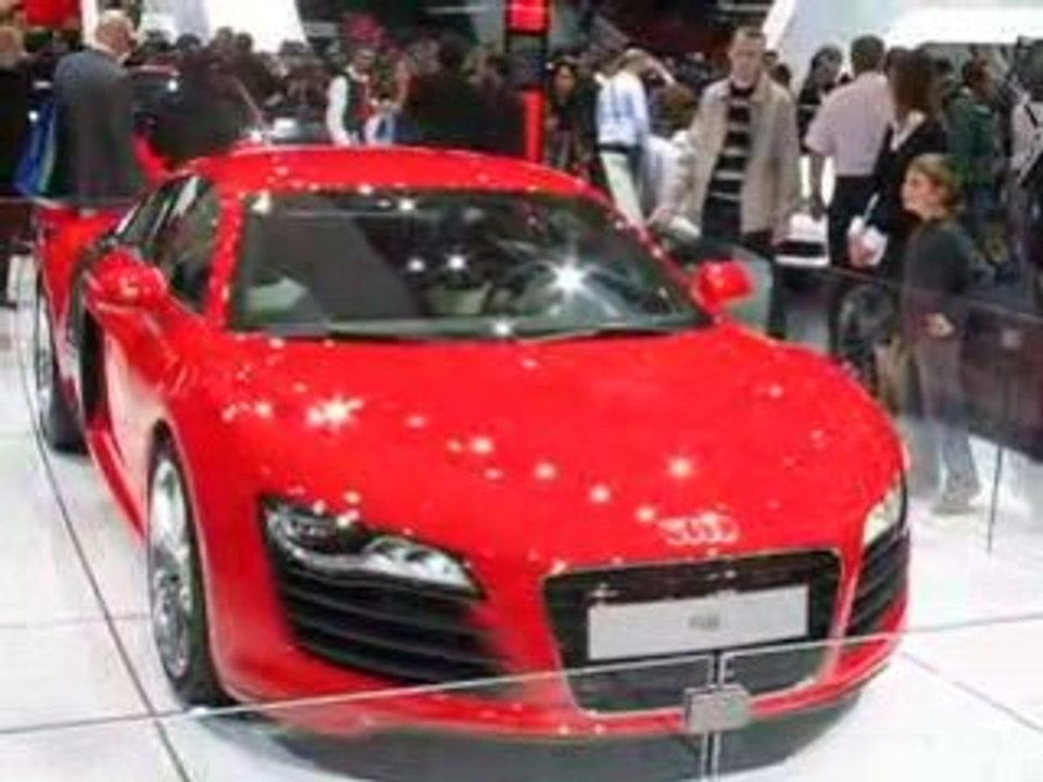 Paris Mondial de l'Automobile 2008 : Audi R8
