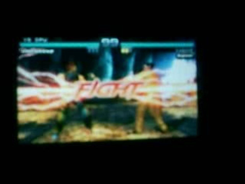 Tekken Dark Resurrection- Kazuya VS Hwoarang