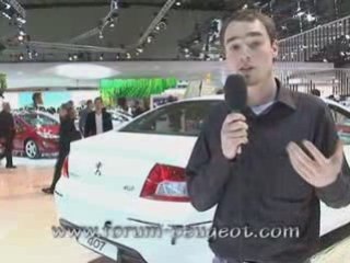 Reportage sur les nouveautés Peugeot au Mondial 2008