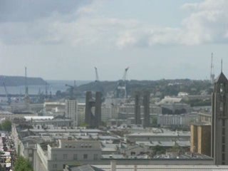 Panorama Brestois du haut de l'hotel de ville