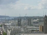 Panorama Brestois du haut de l'hotel de ville