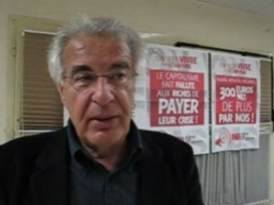 ITW Alain Krivine à Orléans