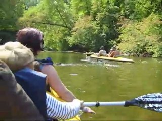 Mazury, Krutyn, Spływ kajakiem po Krutyni auf der Krutynia, Kanu Paddelboot, Ostpreußen, Masuren, Polen