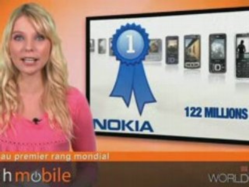 WORLDGSM   FLASHMOBILE   Nokia au premier rang mondial