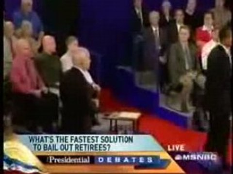 2e débat Obama McCain - Economie (VOSTF)