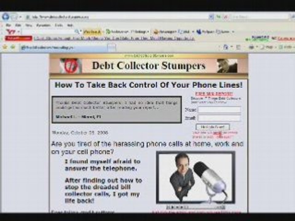 Have Fun "Stumping" Debt Collectors When They Call You