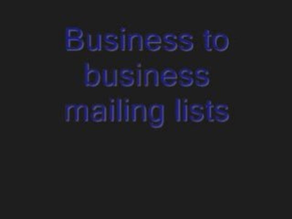 Consumer Mailing List, Consumer Mailing Lists, New Homeowner