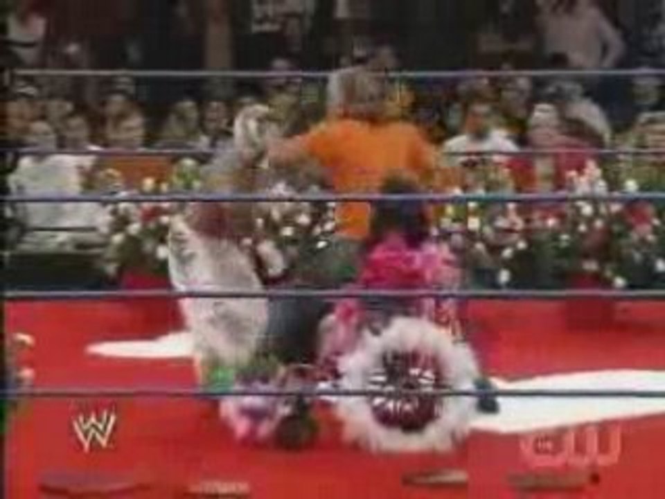 Rey Mysterio Confront Edge & Vickie 15.2.08