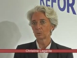 Interview Christine Lagarde sur l'économie européenne