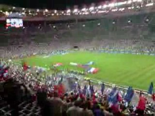 france serbie 10/09/2008 stade de france la marseillaise