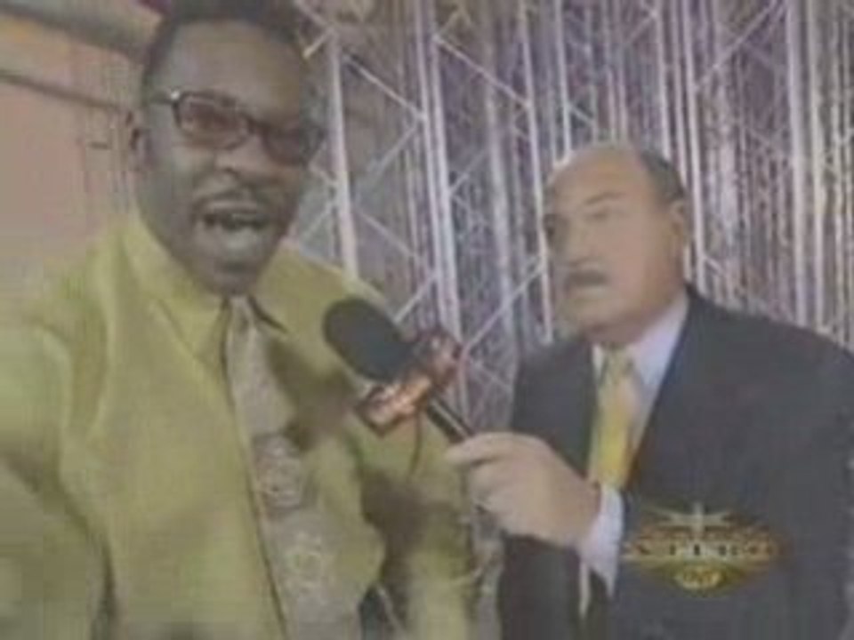 Booker T backstage interview