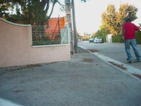 quelques tricks au flat durant l'été