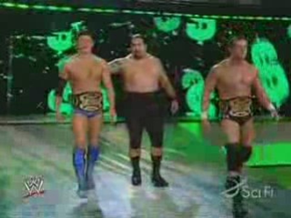 ECW 07 10 08 - 8 Man Tag Team Match  part1