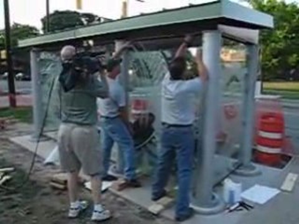 08/01/07 Gleason Work's Bus Sculpture, Clip 3