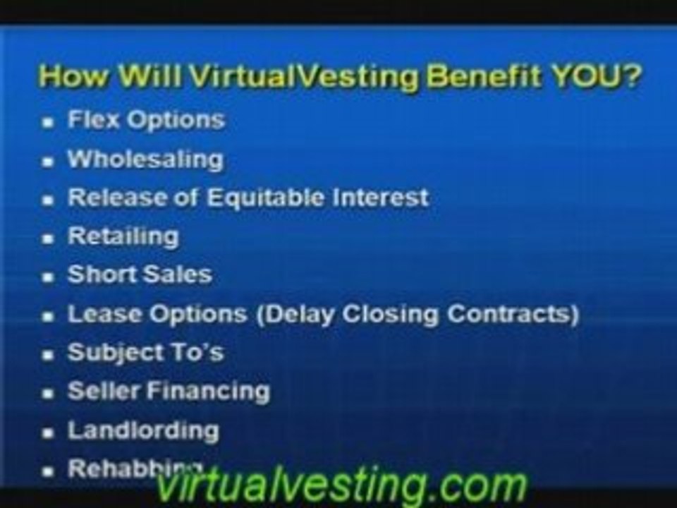 Virtual Vesting - Tim Mai Reveals His Secrets!