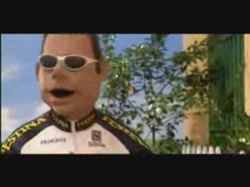 Doublé par un vélo...