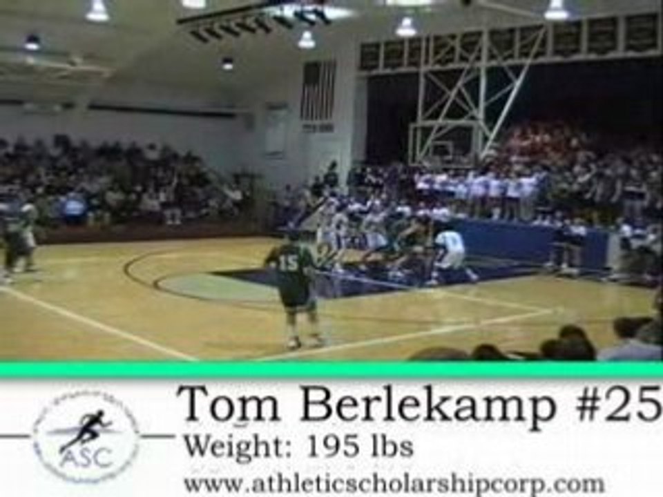 Tom Berelkamp #25 SF Holy Name High School Basketball