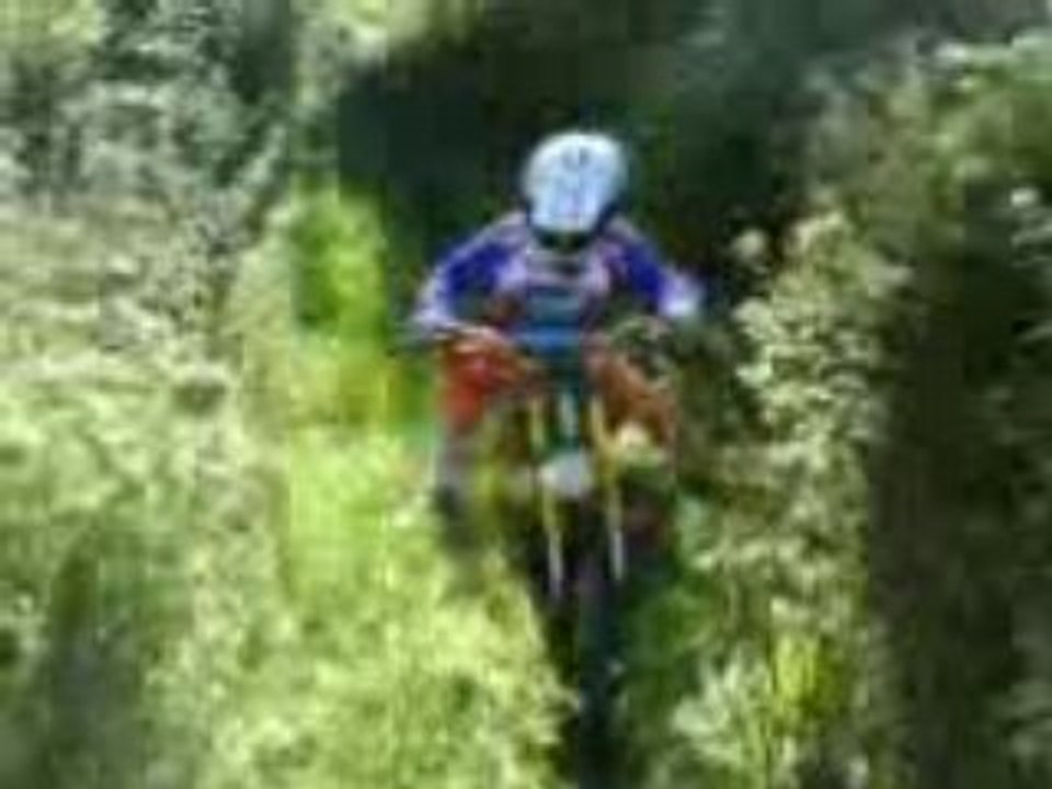 Bourbier a sec  en moto