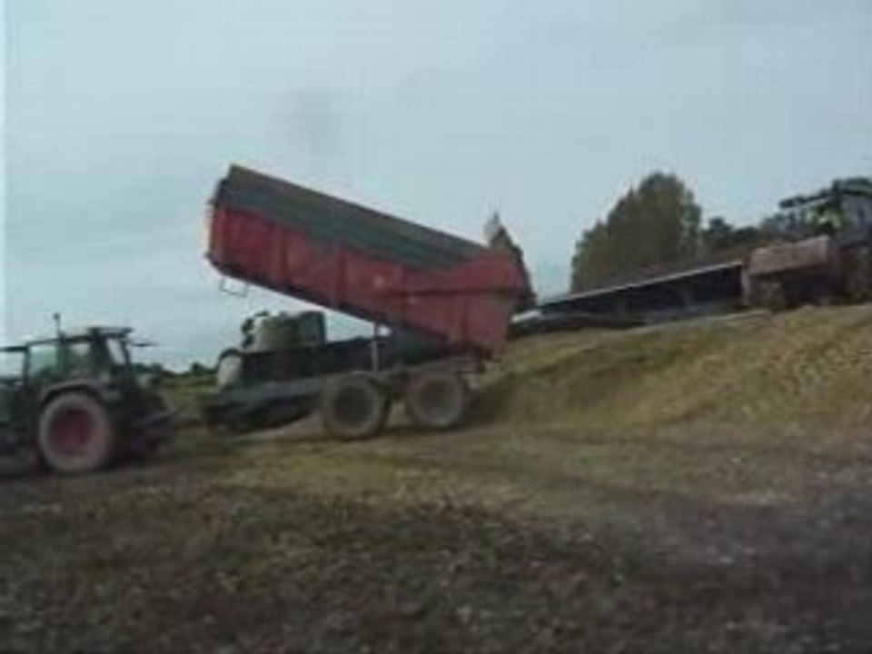 Ensilage de maïs n°5 le silot et la derniere