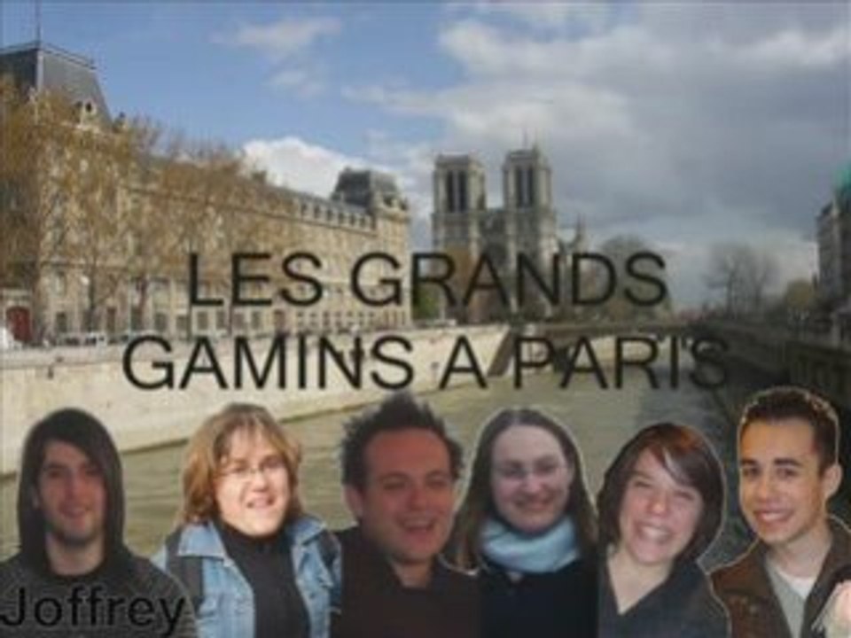 TEASER "LES GRANDS GAMINS A PARIS"