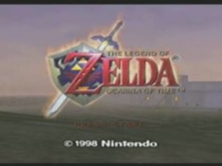 The legend of Zelda: Ocarina Of Time N64