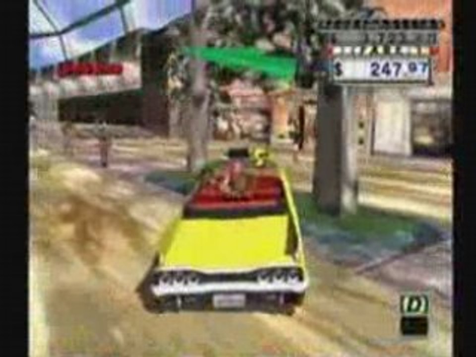 crazy taxi moggy aspi show retro