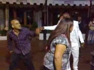 Fight between Ruby Blue staff & customers... ^^