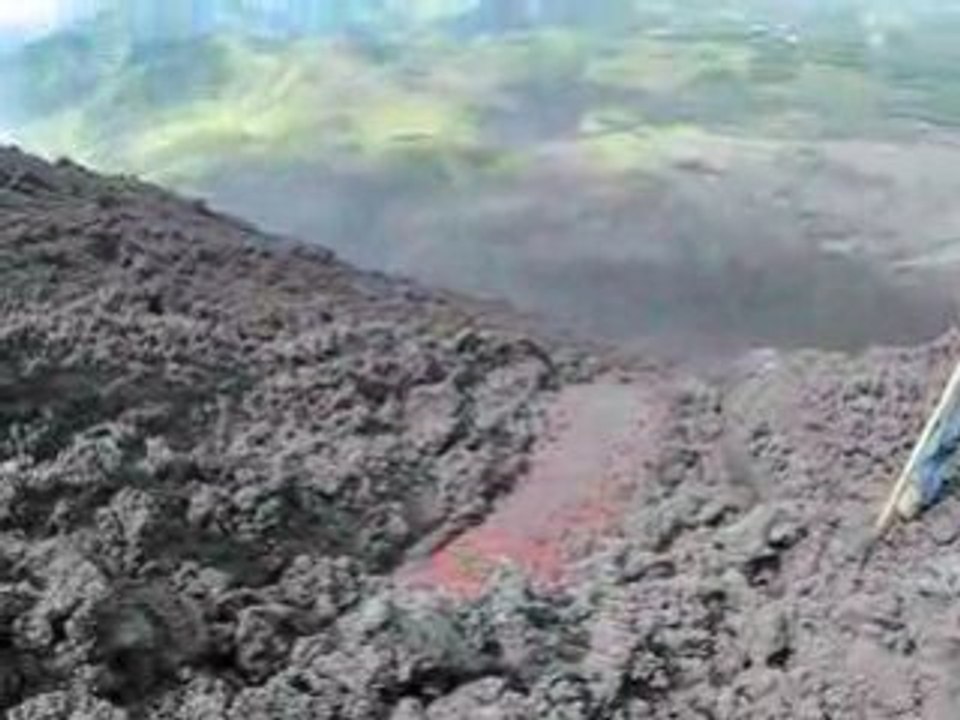 Volcan lave