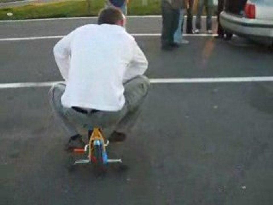 bill fait du velo