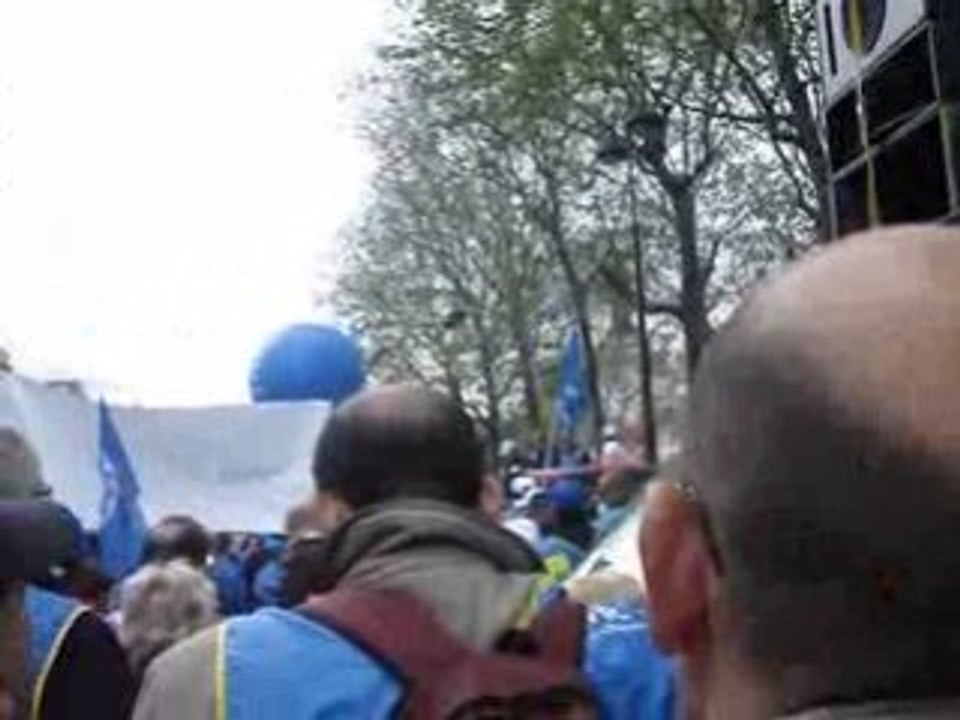 SNEPS/CFTC manifestation du 1 er mai 2008