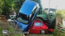 worst tractor crashes accidents part 1