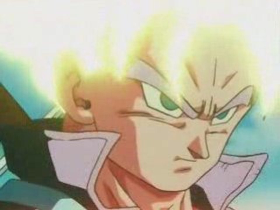 TRUNKS EN SUPER SAYEN SOUS LES YEUX DE FREEZER
