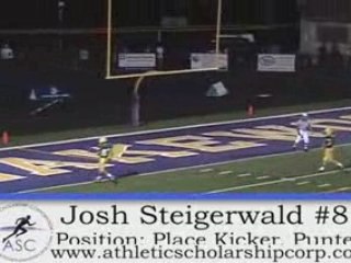 Josh Steigerwald #85 K/P Benedictine High School