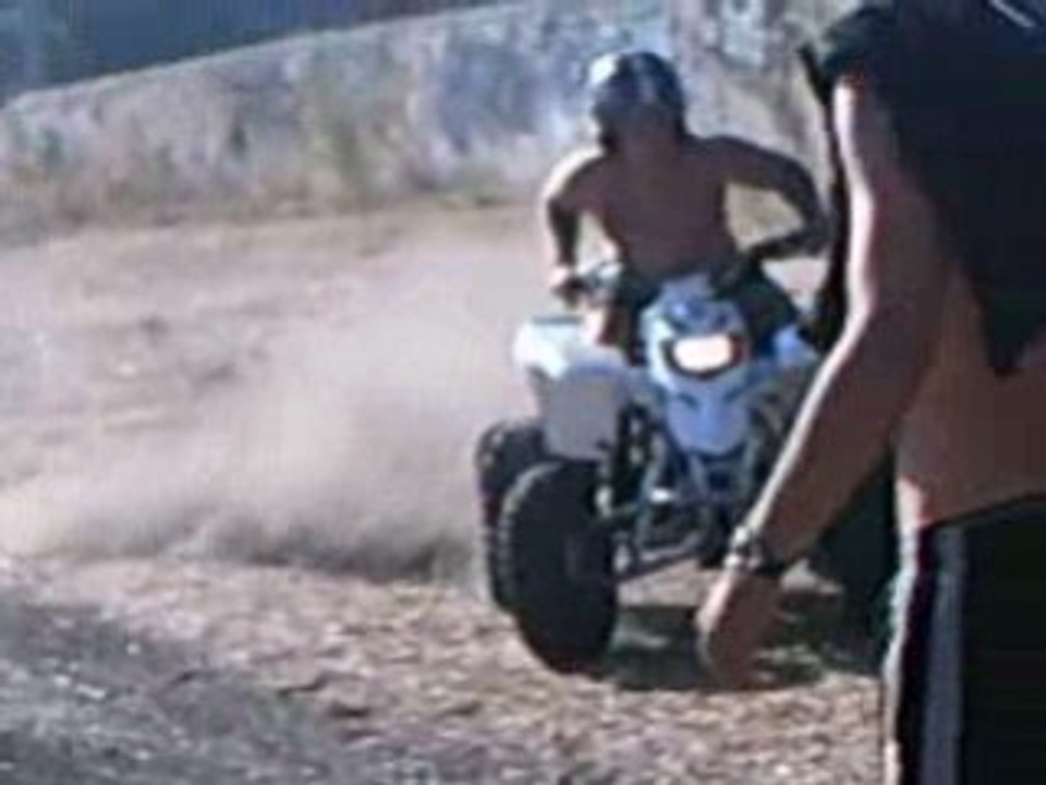 mounir en quad