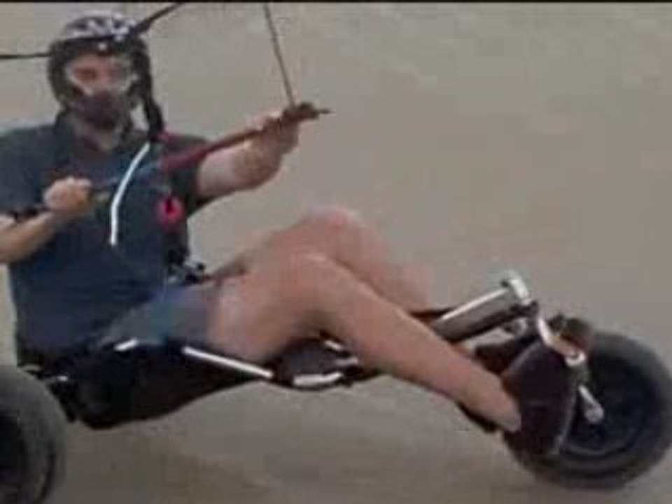 Kite buggymontage des sessions de l'été 2008