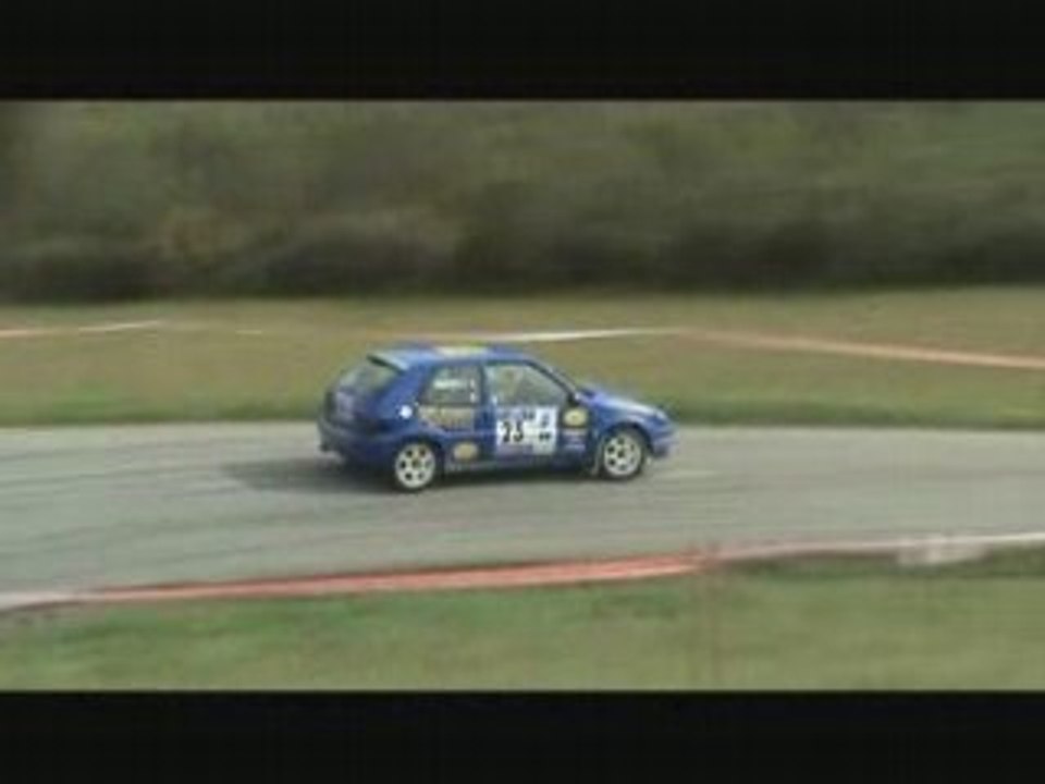 rallye des bauges 2008 EXCOFFIER Pascal et FOURNIER Cyril