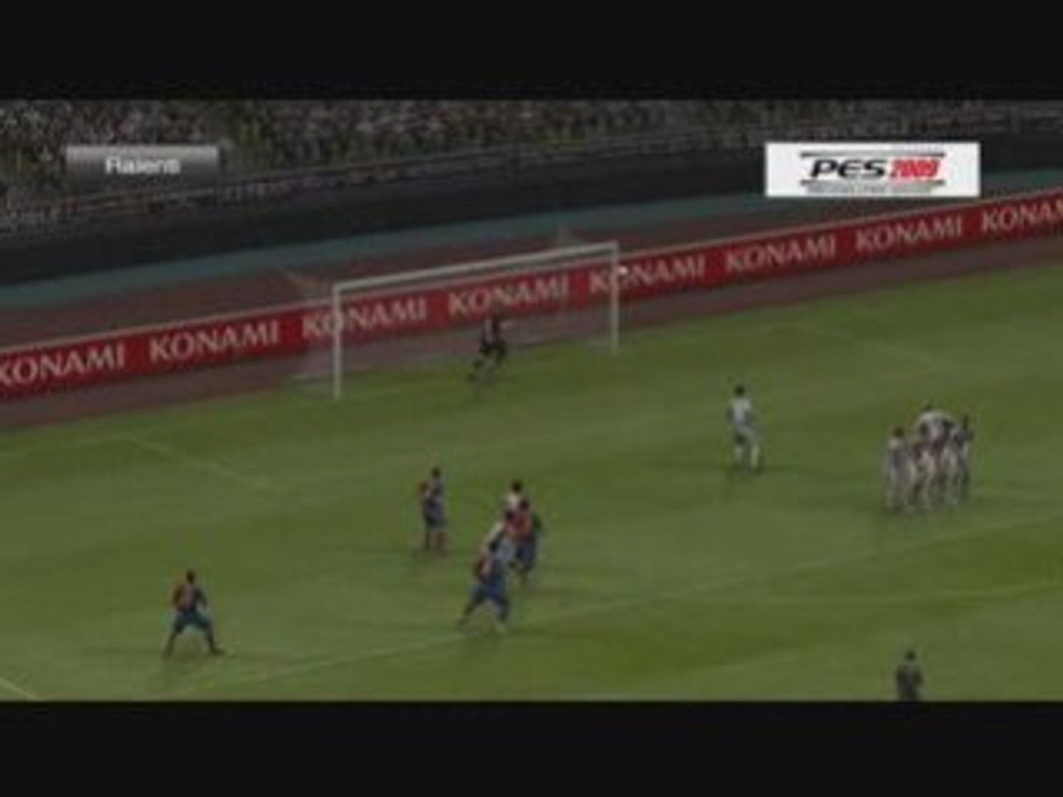 coup franc henry barca PES 2009 demo