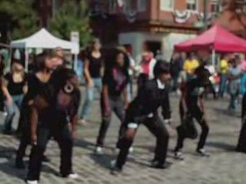 Thriller Meets Edgar Allen Poe Flash Mob  Nevermore2009.com