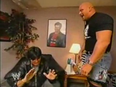 Stone Cold & Eric Bischoff - Backstage