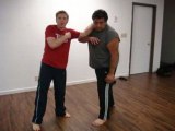 Donnie B. - Old Style Muay Thai Elbow Defense Techniques