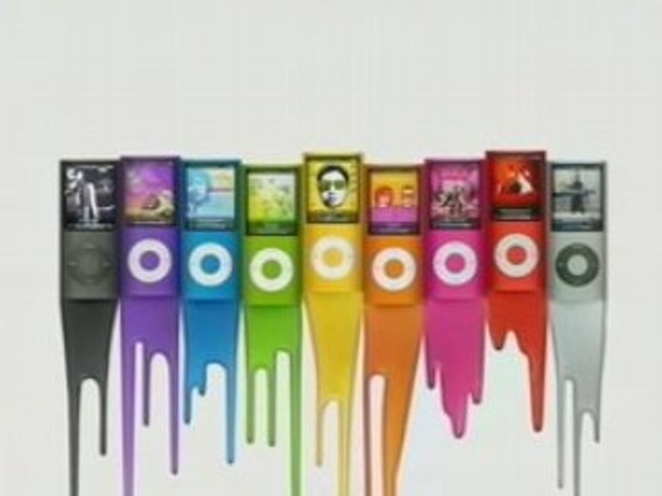 Pub Apple iPod Nano Chromatique