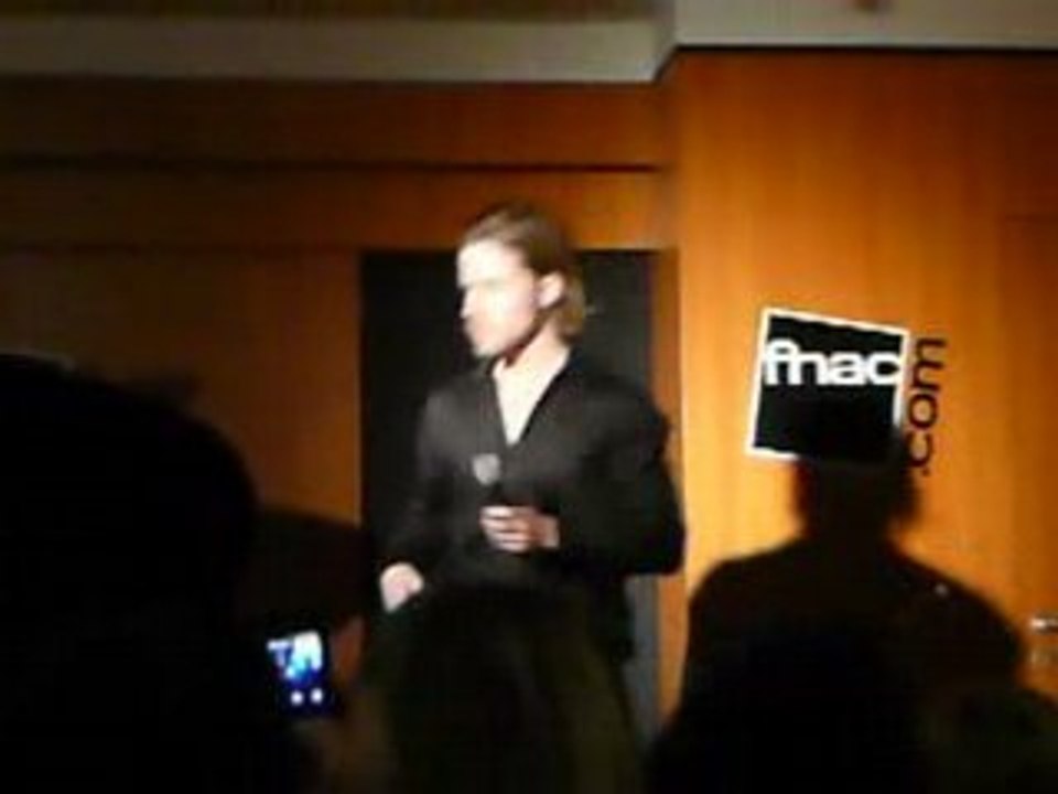 Julien Doré First Lady Fnac Strasbourg
