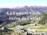 Cantal reconstruction du buron de la Fumade Vieille