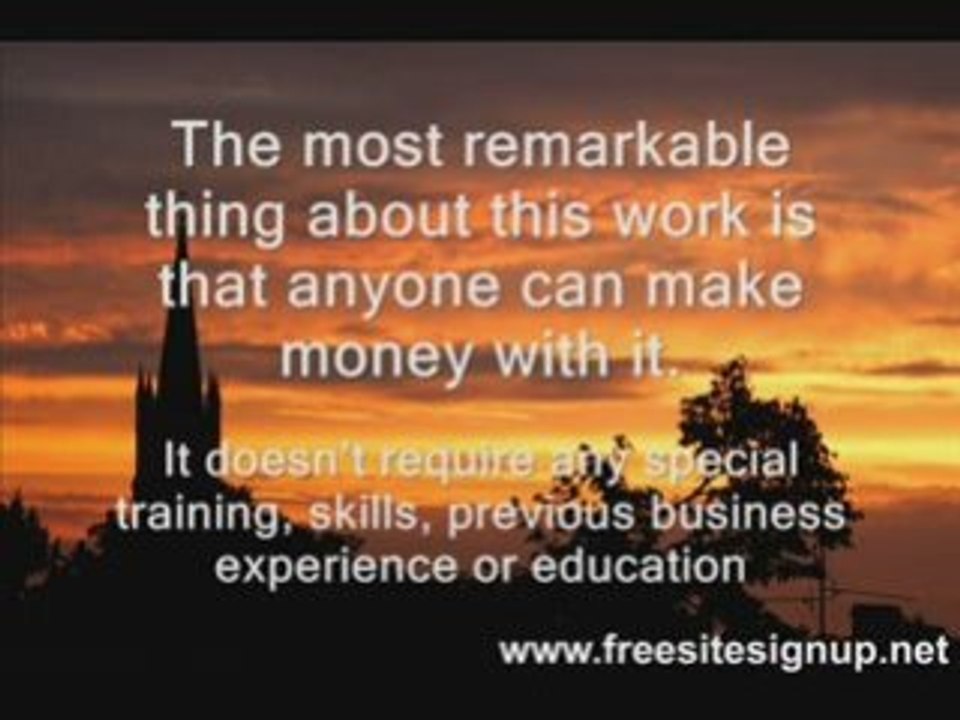 Make Money Online FREE to Join Work at Home Earn Easy Income