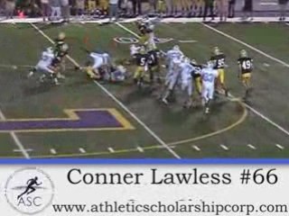 Conner Lawless #66/#93 OL/DL BENEDICTINE FOOTBALL
