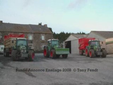 Bande Annonce Ensilage de Maïs 2008.. Par Tony Fendt