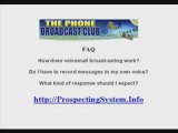 Phone Broadcast Club -Frequently Asked Questions