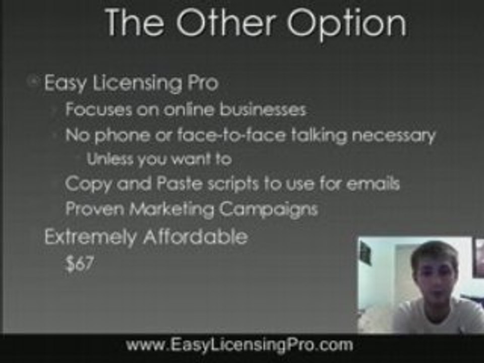 Million Dollar Licensing v Easy Licensing Pro