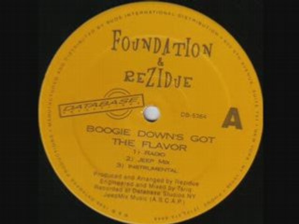FOUNDATION & REZIDUE - Boogie Down´s Got The Flavour