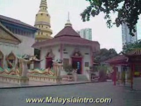 Reclining Buddha Temple at Pulau Tikus, Penang, Malaysia